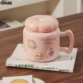 馬卡龍鏡面杯【粉色】500ML:501-600ml × 1個