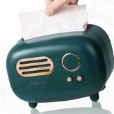 1) 레트로 티슈케이스(레드)