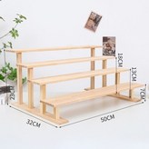 三層【純實木支架款】板面8CM,20cm × 1個