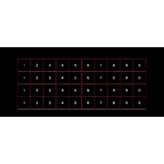 數字-白色 × 1個
