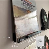 黑色款免釘貼(適用光滑水平表面)
