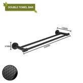 8. Double Towel Bar × 1개
