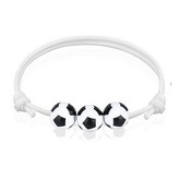 白色線足球 × 1個