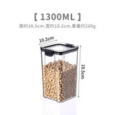 一個裝   1300ml透明密封罐 × 1個