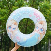 泳圈藍色白雪公主,參考1-8歲60斤以內送高級打氣筒 × 1個