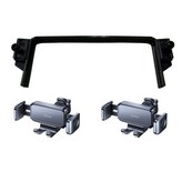 CC專用螢幕式底座+厚夾款按壓式手機架*2 × 1套