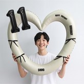 11 크림하트 × 1세트