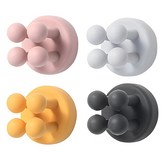 핑크+그레이+옐로우+블랙