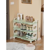 淺綠色三層鞋架---限時特惠 × 1個