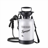 5L白色淋浴器配3米皮管黑色10功能水槍 × 1個