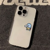 精孔透明M155噴水杰尼龜iPhone 11 × 1個