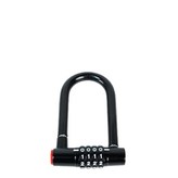 1688 - 中號密碼U型鎖 黑色 × 1個