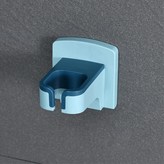 심플 접착식 드라이기 홀더 거치대 블루