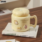 馬卡龍鏡面杯【奶黃】500ML:501-600ml × 1個