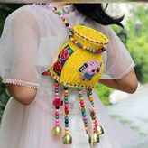 【大號】黃色小揹簍 × 1個