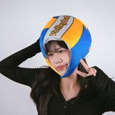排球帽,均碼 × 1個