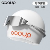 平光哥本霧白, 泳鏡+泳帽 × 1個
