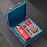 保溫杯一杯一茶葉罐套裝（紅色） × 1個