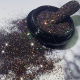 銀色, 黑瓶澀味蹦迪晶鑽粉_ZJ04 × 1個