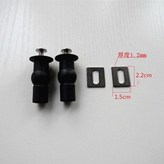 1號不鏽鋼墊片+膨脹螺栓 一對 × 1個