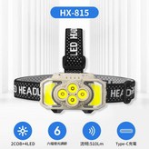 HX - 815 USB線 頭燈帶 頭燈 彩盒 × 1個