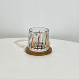 色彩斑斕 丨彩繪冰川 配木底座一套 × 1個