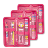 3P 핑크 문구세트