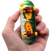 핑거보드 스케이트보드 수집 티크 튜닝 32mm 프로 열전달 그래픽 완성 레벨 부품으로 완전히 조립된 모양의 우드 데크34x97mm 울트라스핀 휠 프로디지 트럭 처방전