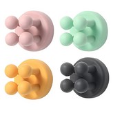 핑크+민트+옐로우+블랙