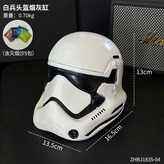 白兵頭盔煙灰缸（送滅煙沙） × 1個