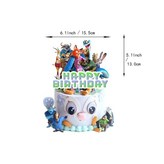 1. 1pcs cake flag × 1개