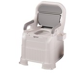 可增高 - 硬座圈 房間桶 送防滑吸盤 灰 × 1個