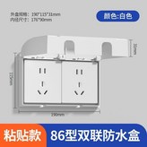 雙聯86型 白色 × 1個