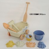 麥稈料加厚 2合1手拉船 工具8件套  1pcs × 1個