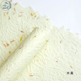 手撕花瓣風華紙【米黃】 × 1個