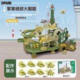 ZX007軍事總部大闖關【6坦克+2飛機】:【電池自備】中文彩盒包裝 × 1個