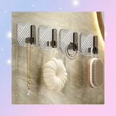 1cl3 스퀘어 브라운_4P 세트 × 1개