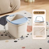 大號泡腳桶【淺灰藍】 × 1個