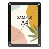 SMA003-B 다보게시판 A4 검정 × 1개