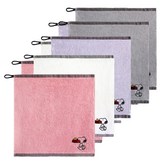 아이보리+연보라+분홍+회색