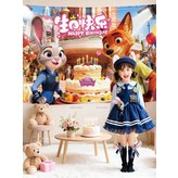 주디닉 환영+이름 A × 1개