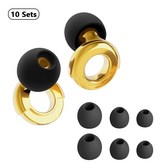 색상: 2. 10sets Golden × 1개