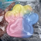 三色彩虹貓爪 15cm × 1個