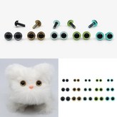 눈알캣츠실사A타입1쌍_골드7.5mm × 1개