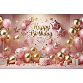 핑크 풍선 × 1개