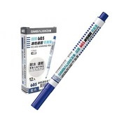 605 藍色 一盒12支入 × 1包