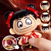 비브랜드 나타 피규어 너자 나타지마동강세 나타지마동요해 인형 누르면 얼굴 변경가능 호환