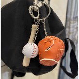 球+球棒+球套桔色 × 1個