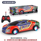 四通塗鴉遙控車(深藍紅)送電池x5:【配電池套裝】 × 1個