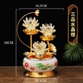三品水晶開花款(左)